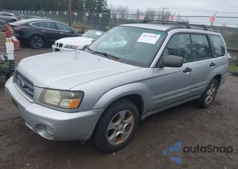 2003 Subaru Forester Xs z USA, uszkodzony, nr VIN JF1SG65673H700534